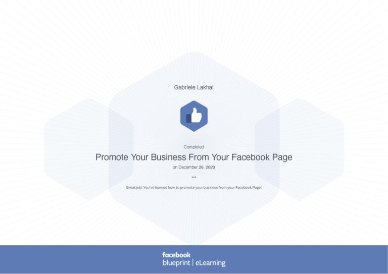 promote your business from your facebook page _ learn new skills to build your brand or business